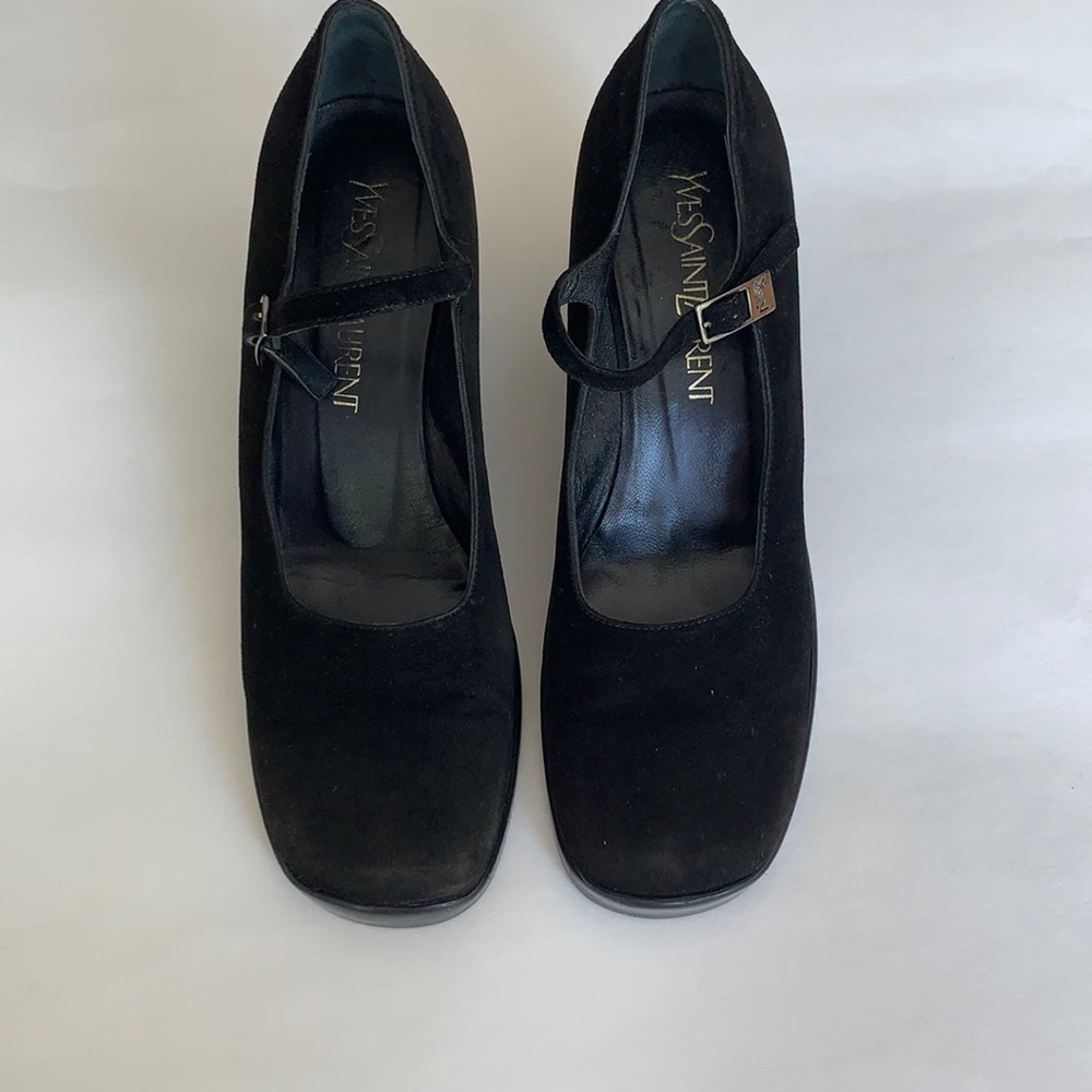 YSL Mary Jane Wedges